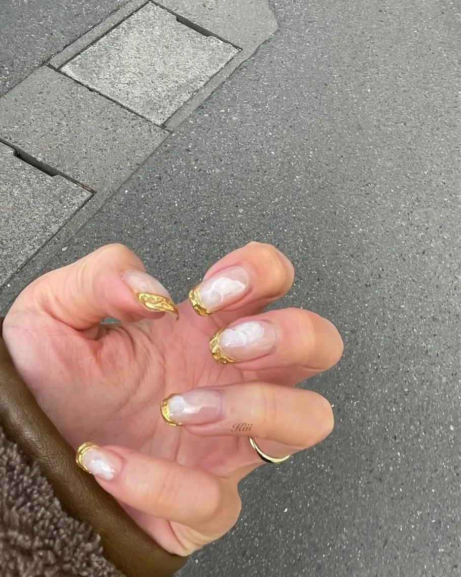 ネイル ハンドネイル フットネイル kiii.__ ✴︎*のネイルデザイン