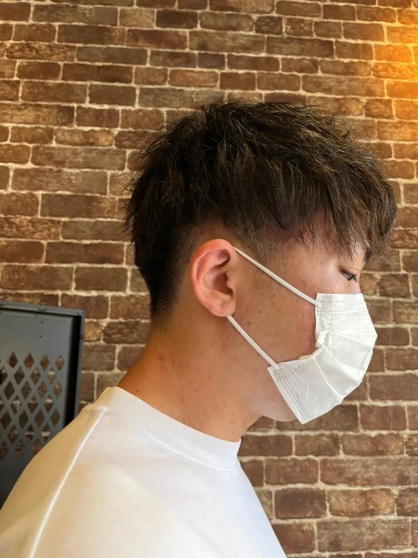 ショート カラー パーマ ヘアアレンジ メンズ キッズ ネイル マツエク・マツパ アイブロウ メンズハイライト メンズパーマ ブラウンカラー ケアカラー 透明感カラー 久木原 ゆりのヘアスタイル