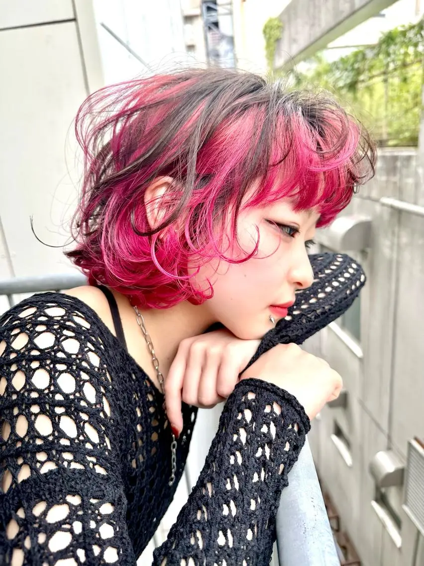 ショート ヘアカラー トリートメント 東北No.1完全個室 💐梶谷社長のヘアスタイル