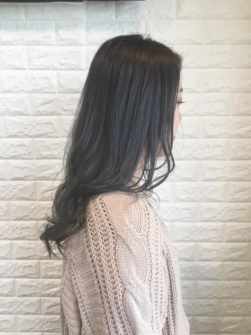 ロング カラー ヘアアレンジ 透明感カラー 🌿‬ ܸAir 透明感🌱西村知佳のヘアスタイル