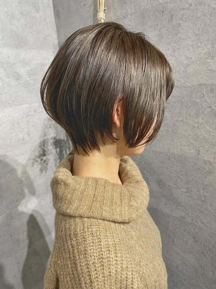 ショート カット ヘアカラー トリートメント ヘアセット Rico OFFICIALのヘアスタイル
