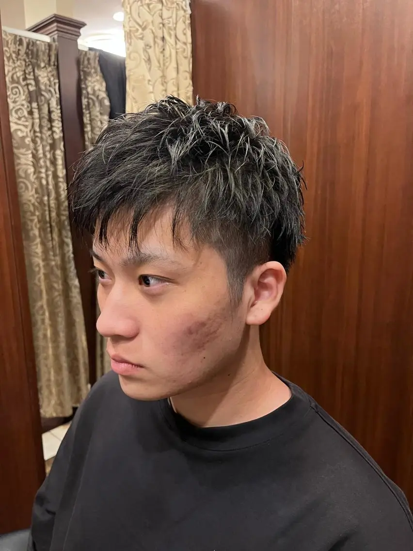 ショート メンズ 渡邉 真生のヘアスタイル