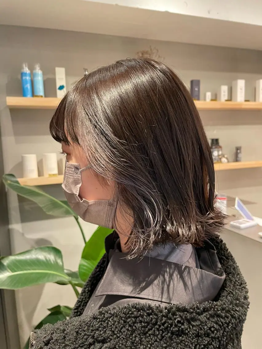 ミディアム カラー hazuki 🌝のヘアスタイル
