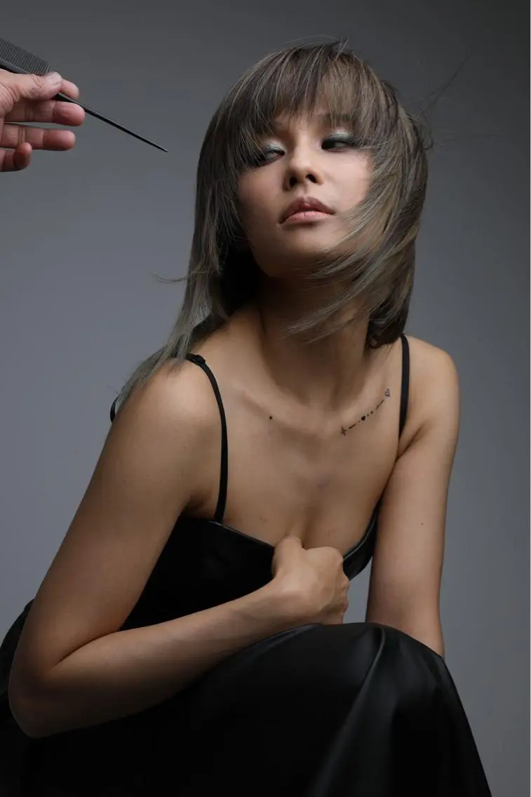 ミディアム beauche ・salonのヘアスタイル