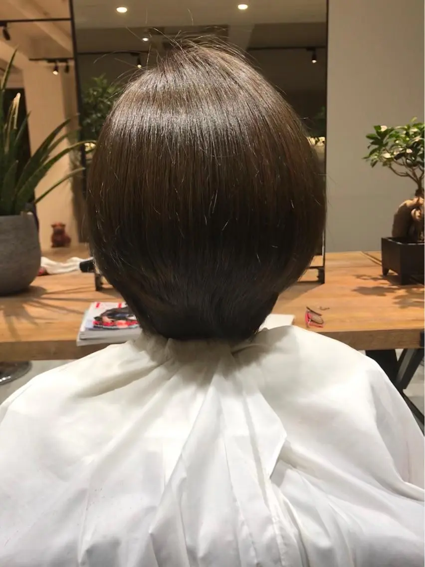 ショート カラー ショートボブ ボブ ショートヘア 門脇 直也のヘアスタイル