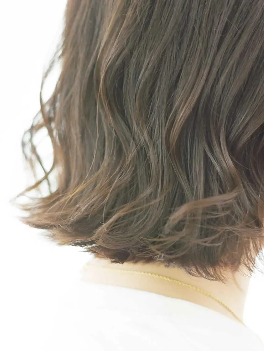 セミロング ヘアカラー トリートメント 海老原　栞☀️ Atem上安店のヘアスタイル