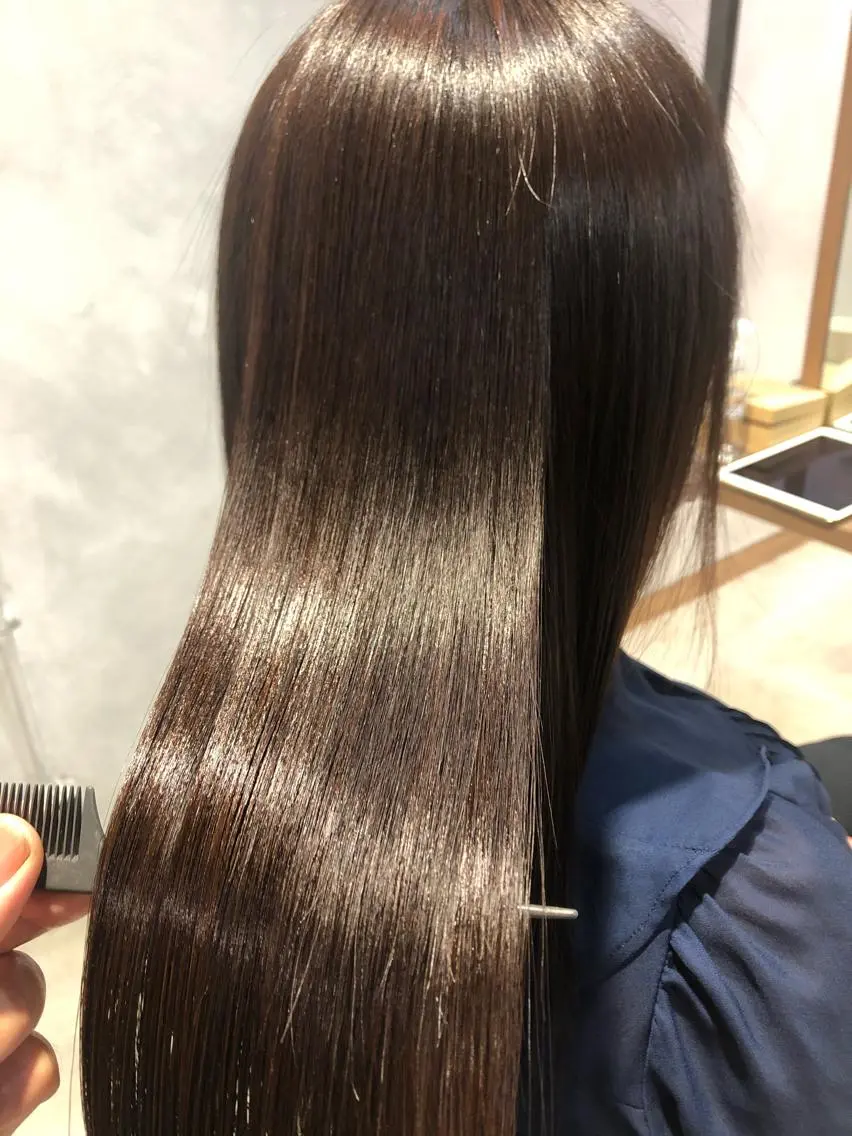ロング ✨髪質改善縮毛矯正✨ よしはら かずきのヘアスタイル
