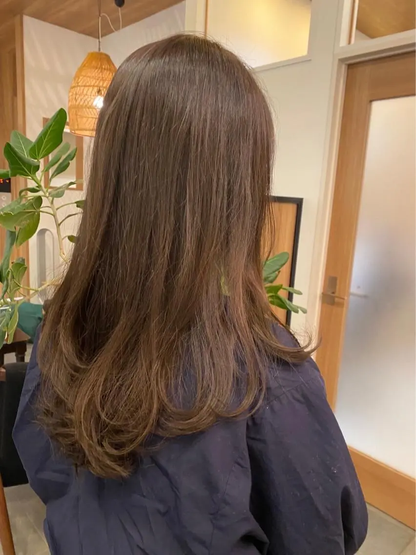 ミディアム カラー ヘアアレンジ 穂乃香 BEAUTRIUMのヘアスタイル