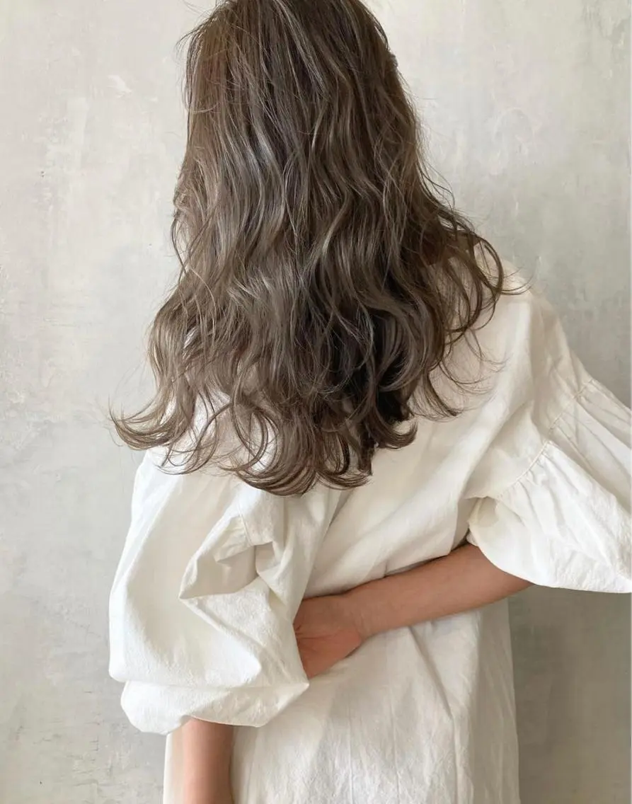 カラー ノンダメージ 🥑mikubanのヘアスタイル