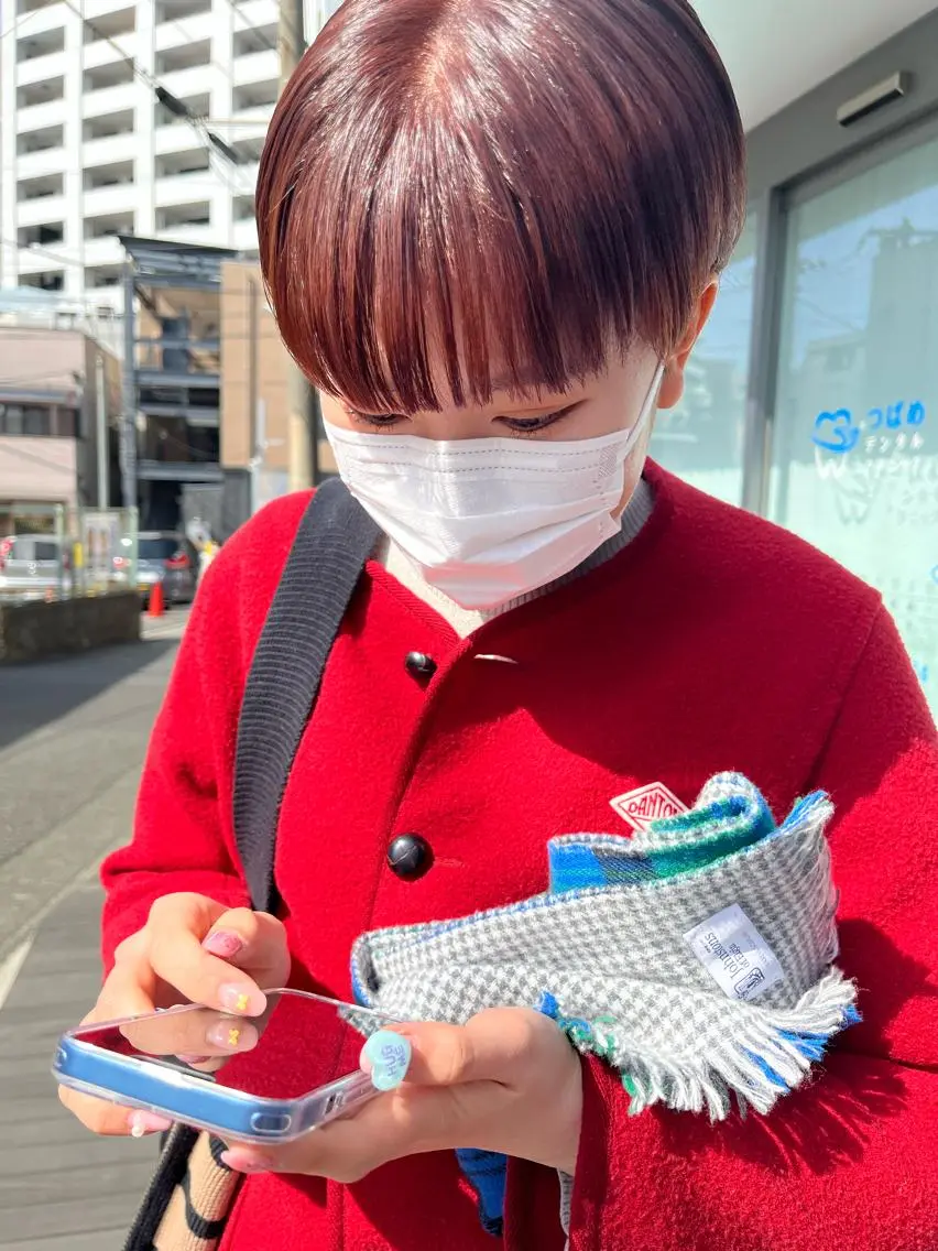 ショート カラー ヘアカラー トリートメント 🌼sunc HINAMI🌼のヘアスタイル