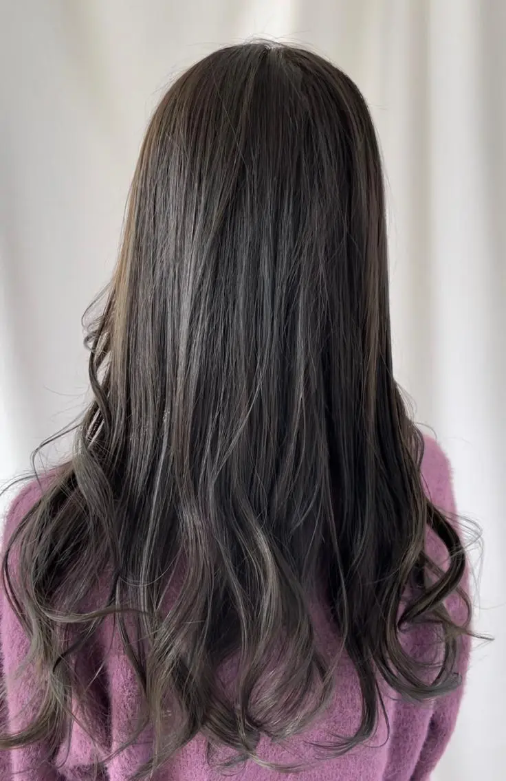 ロング カラー 中顔面短縮 顔まわり新田大翔のヘアスタイル