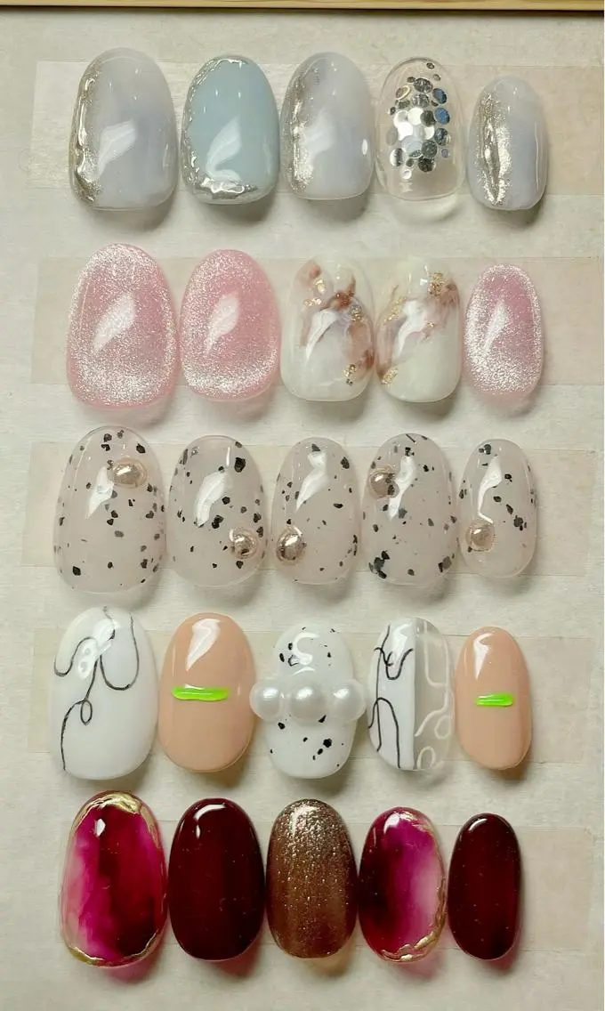 ネイル アートネイル ハンドネイル lemon nailレモンネイルのネイルデザイン
