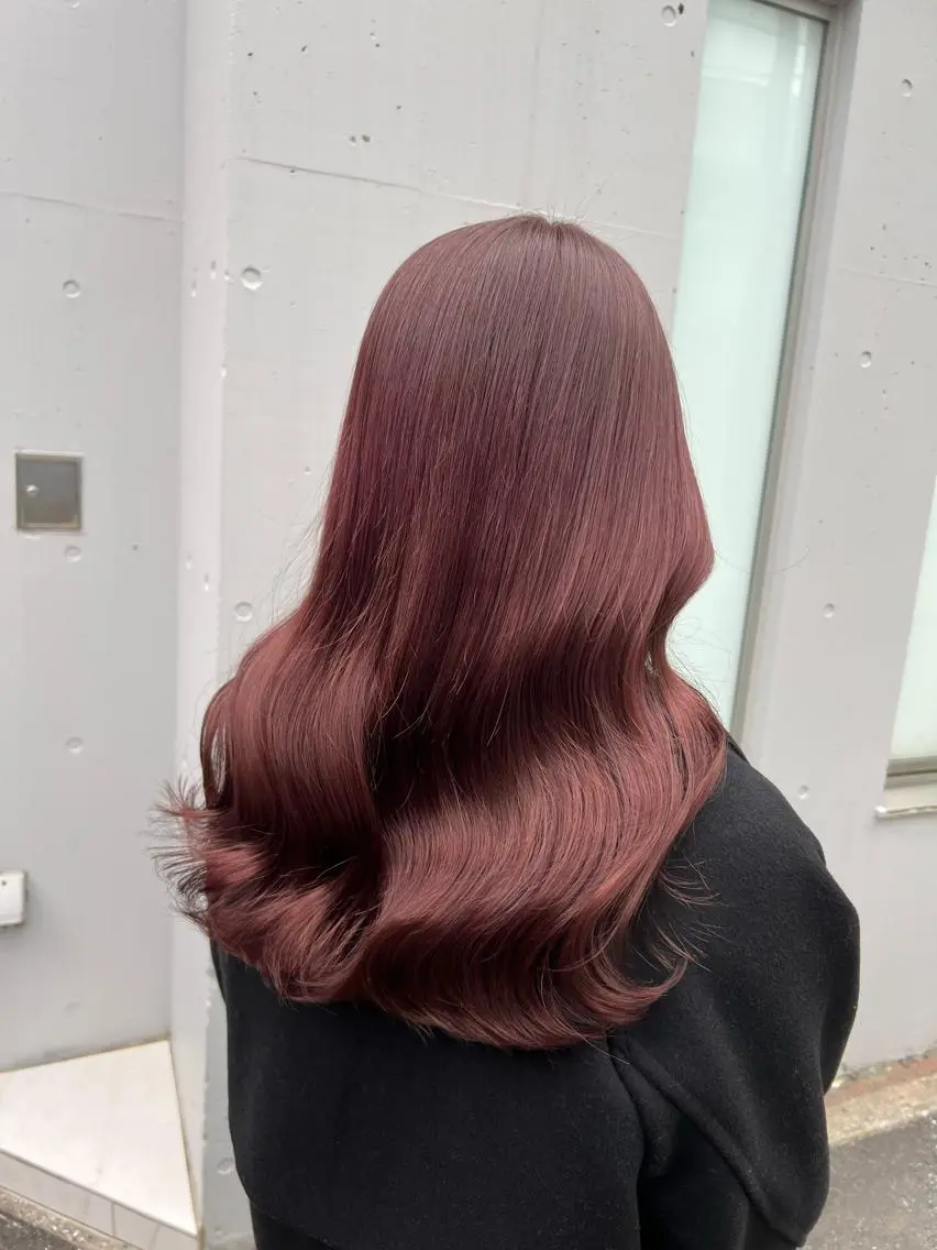 ロング カラー カット ヘアカラー トリートメント 🎀透明感 カラー🎀ミズキのヘアスタイル