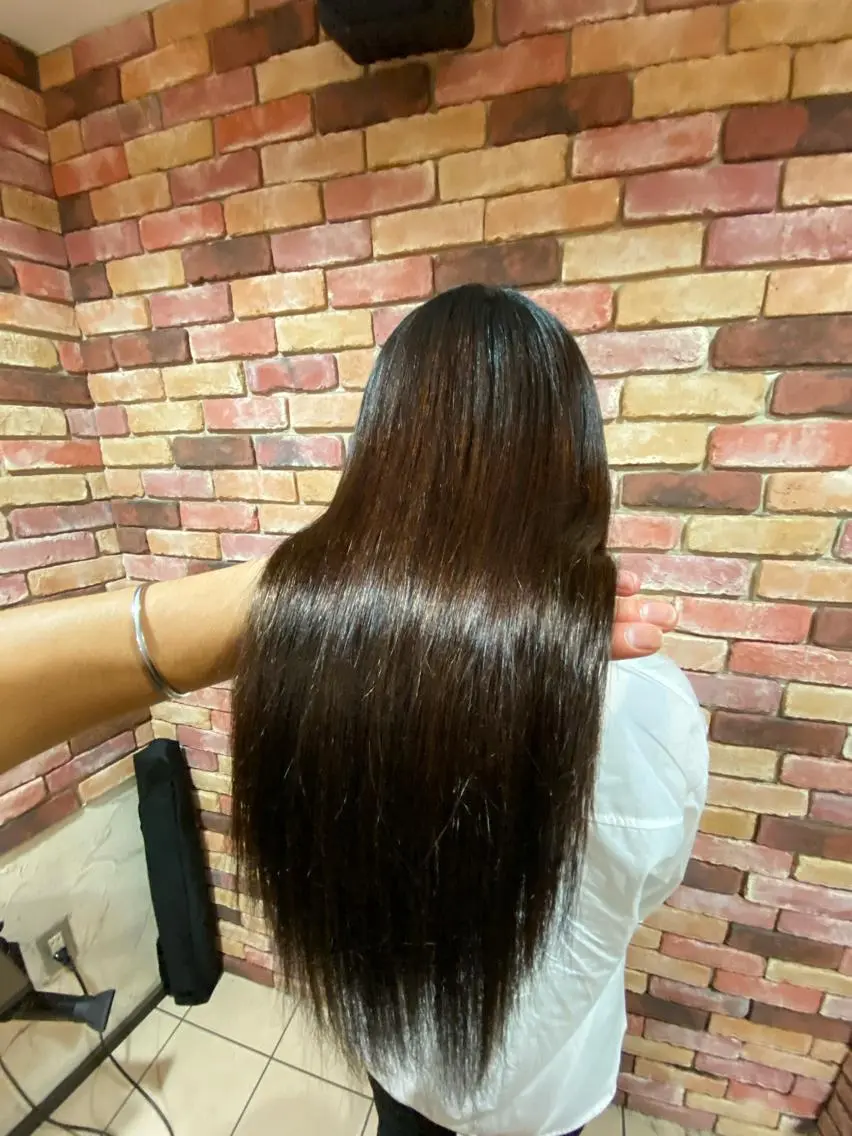 ロング 縮毛矯正 メンズサロン AXLのヘアスタイル
