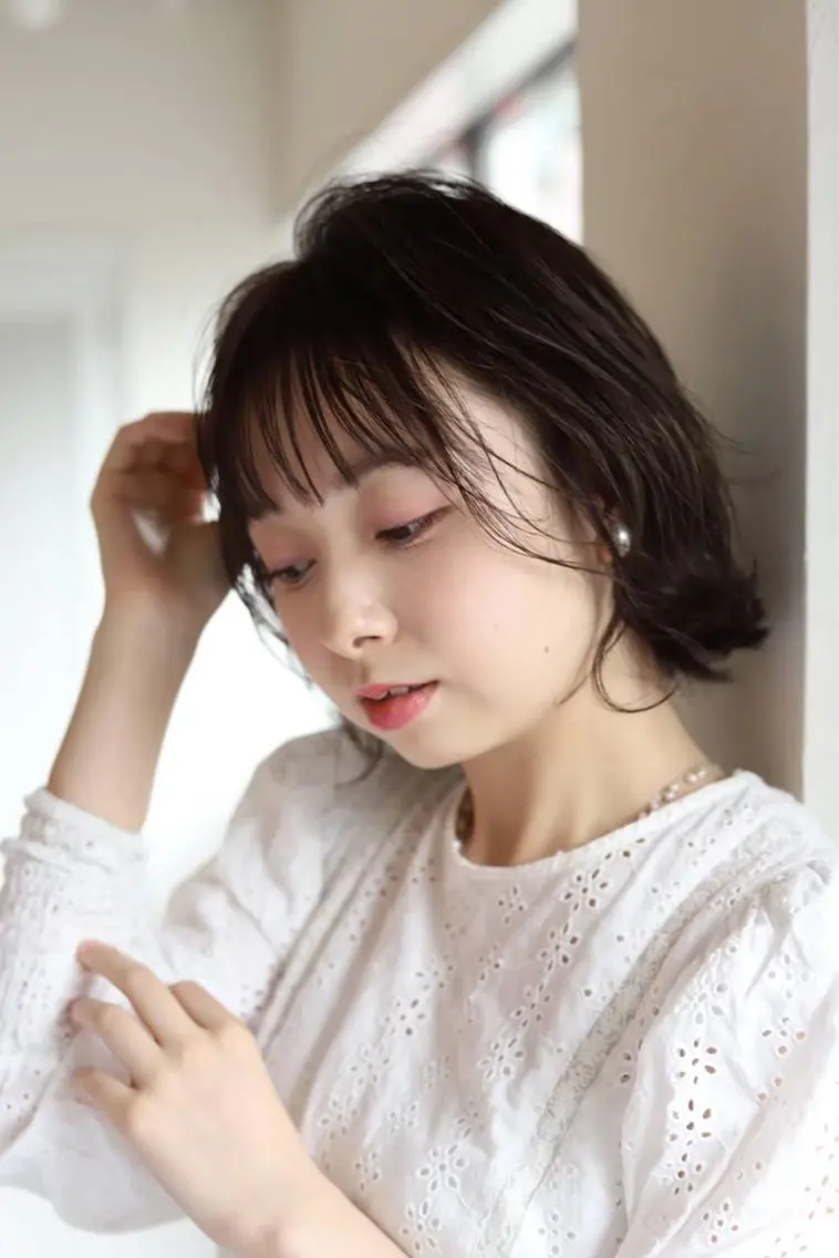 ショート カット トリートメント 髪質改善/髪質改善 メテオカラー/谷本のヘアスタイル