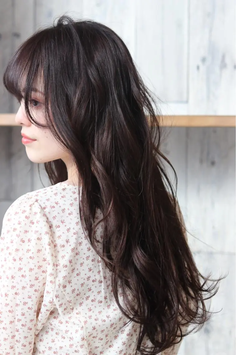 ロング パーマ Lapa ケンショーのヘアスタイル