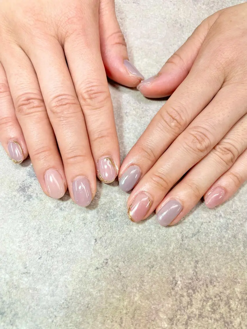 ネイル フットネイル フレンチネイル ジェルネイル グラデーション キラキラネイル ハンドネイル .N YUKIのネイルデザイン