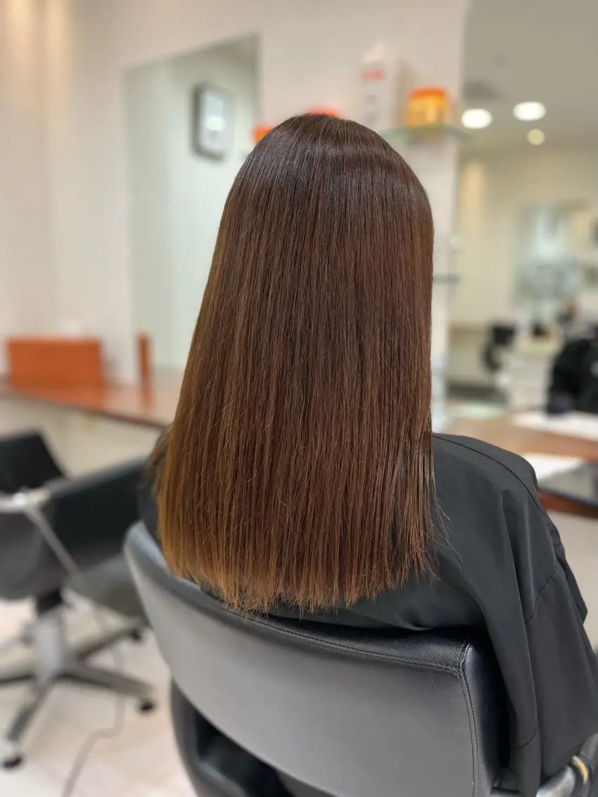 ロング パーマ 小野 達己のヘアスタイル