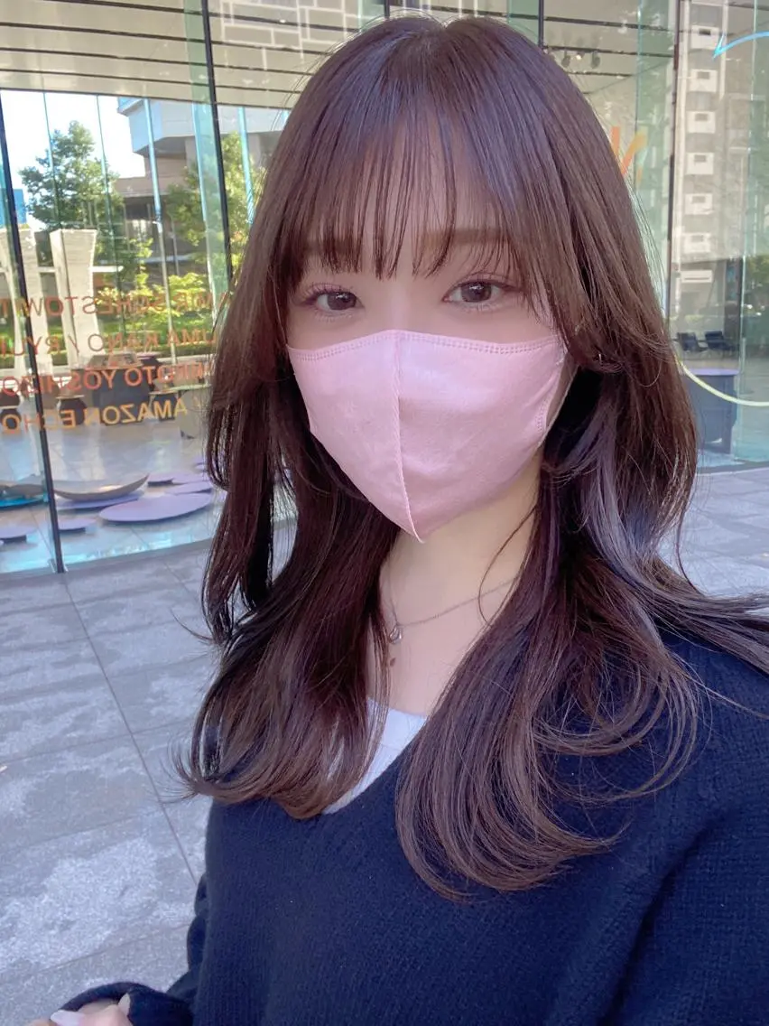 セミロング カラー ヘアアレンジ カット ヘアカラー トリートメント 【代表】 たき〜のヘアスタイル