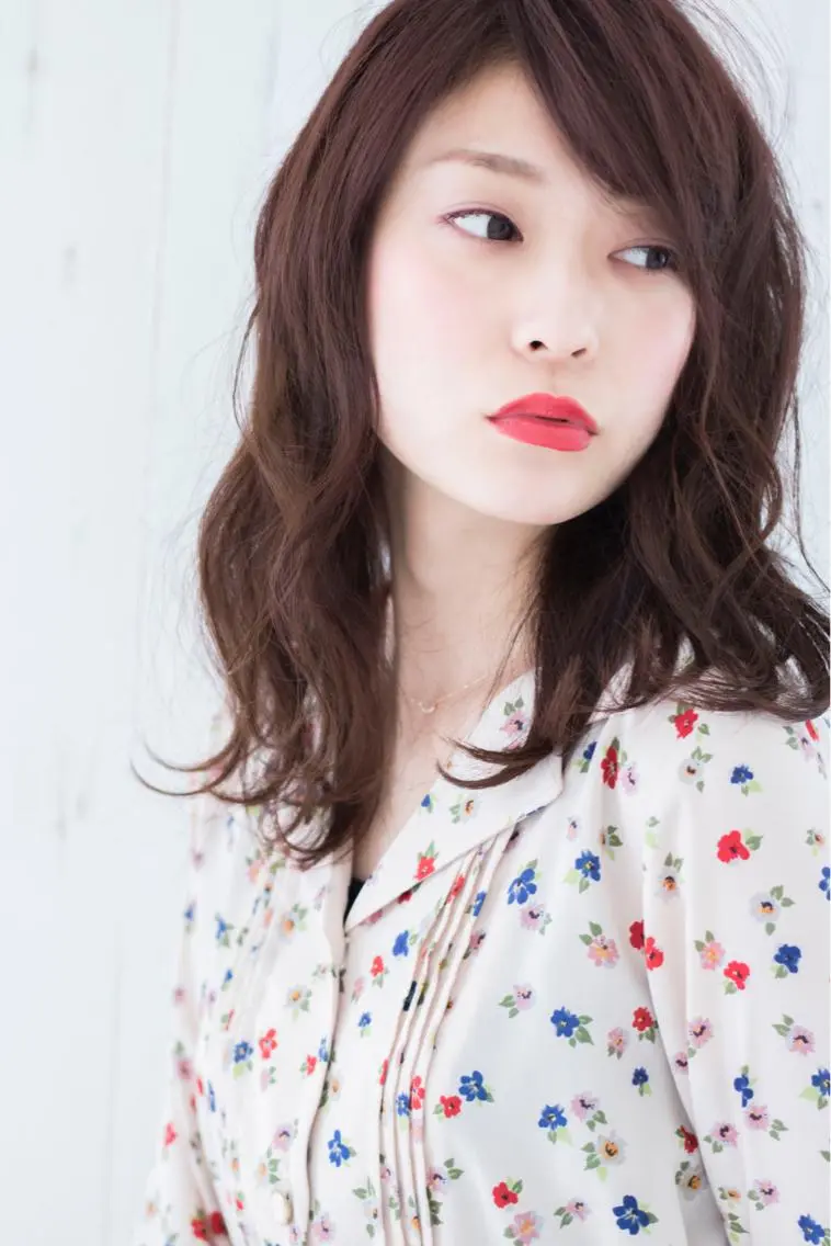 セミロング 吉野 桂祐のヘアスタイル