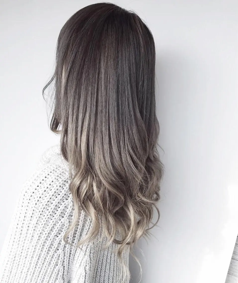 セミロング カラー ヘアアレンジ カット ヘアカラー トリートメント ボブ/レイヤーカット KENのヘアスタイル