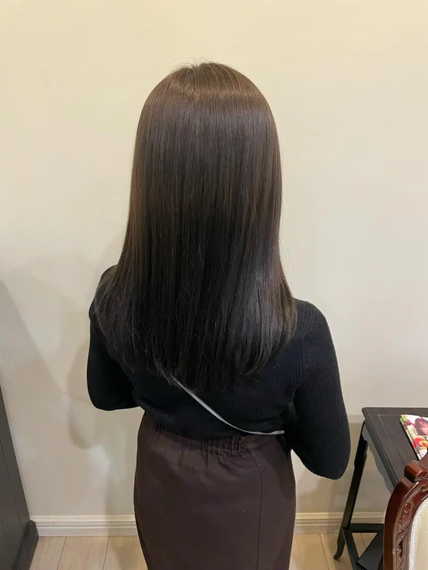 ミディアム カラー Hikari 髪質改善🩵ᩚ🫧のヘアスタイル