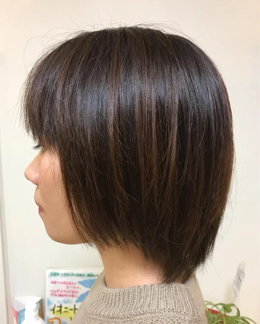 ミディアム カラー 横田 尚登のヘアスタイル