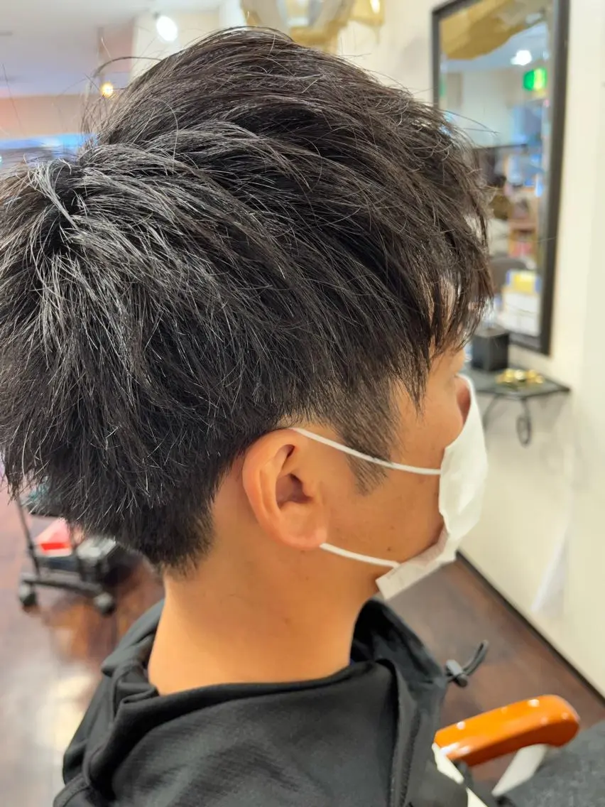 メンズ ビジネス 田中 拓夢のヘアスタイル