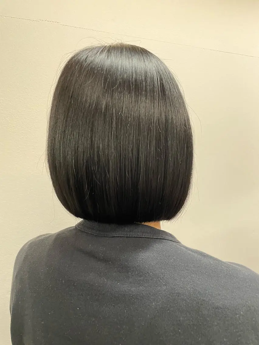 ミディアム 岡本 拡夢のヘアスタイル