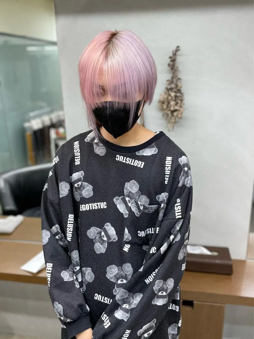 カラー ヘアカラー yasuハイトーン/ デザインカラーのヘアスタイル