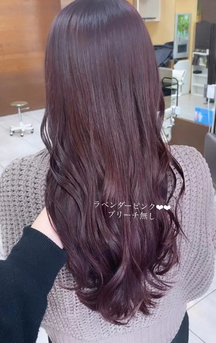 ロング カラー ヘアアレンジ ヘアカラー 川上 麻梨阿のヘアスタイル