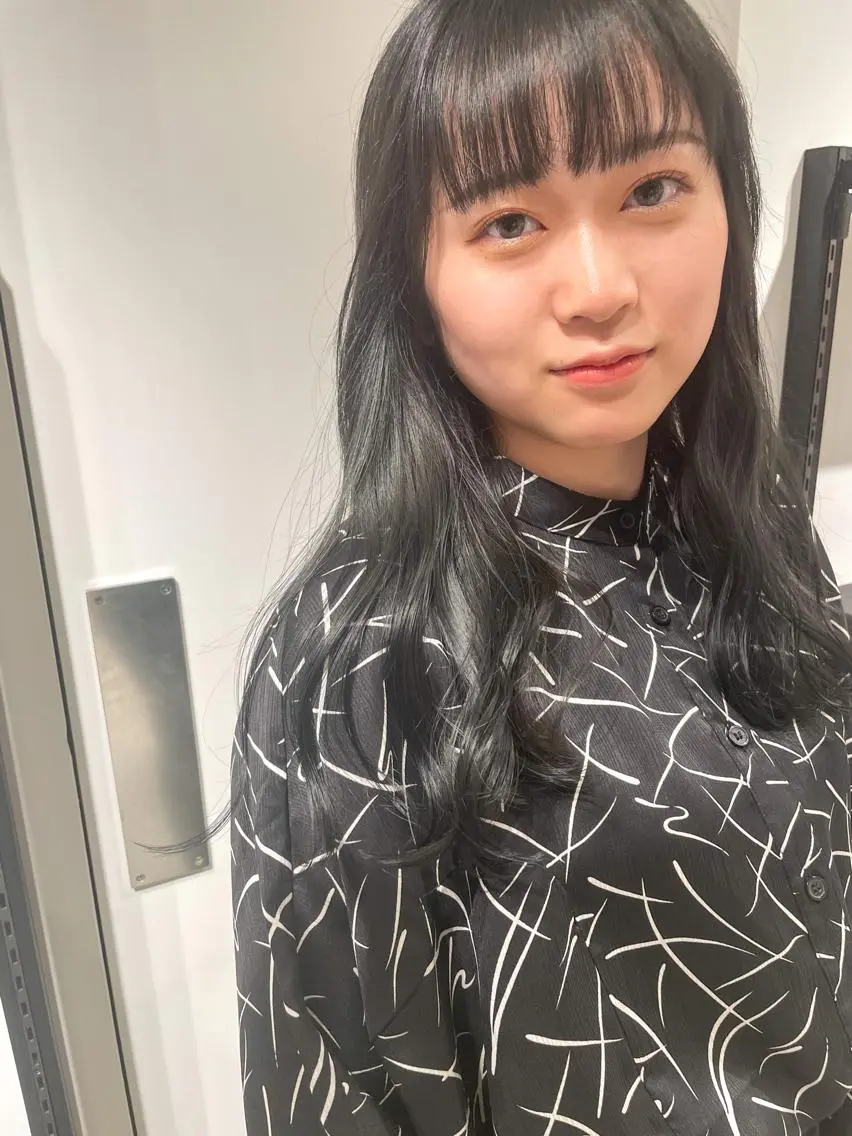 ミディアム カラー 透明感カラー カット ヘアカラー トリートメント センスをお届けします 大谷将生infpのヘアスタイル