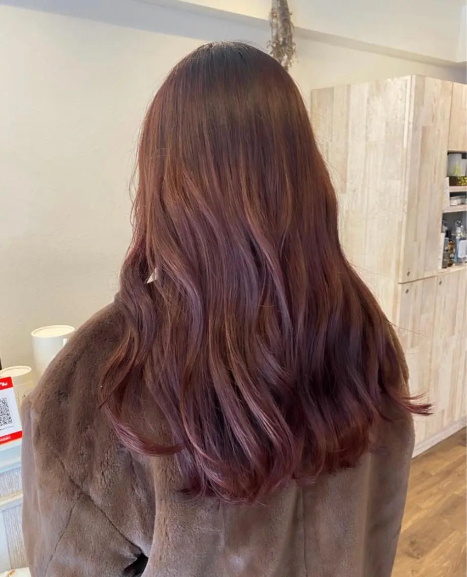 ロング ヘアカラー トリートメント botan🪷☆*。 レ ナのヘアスタイル