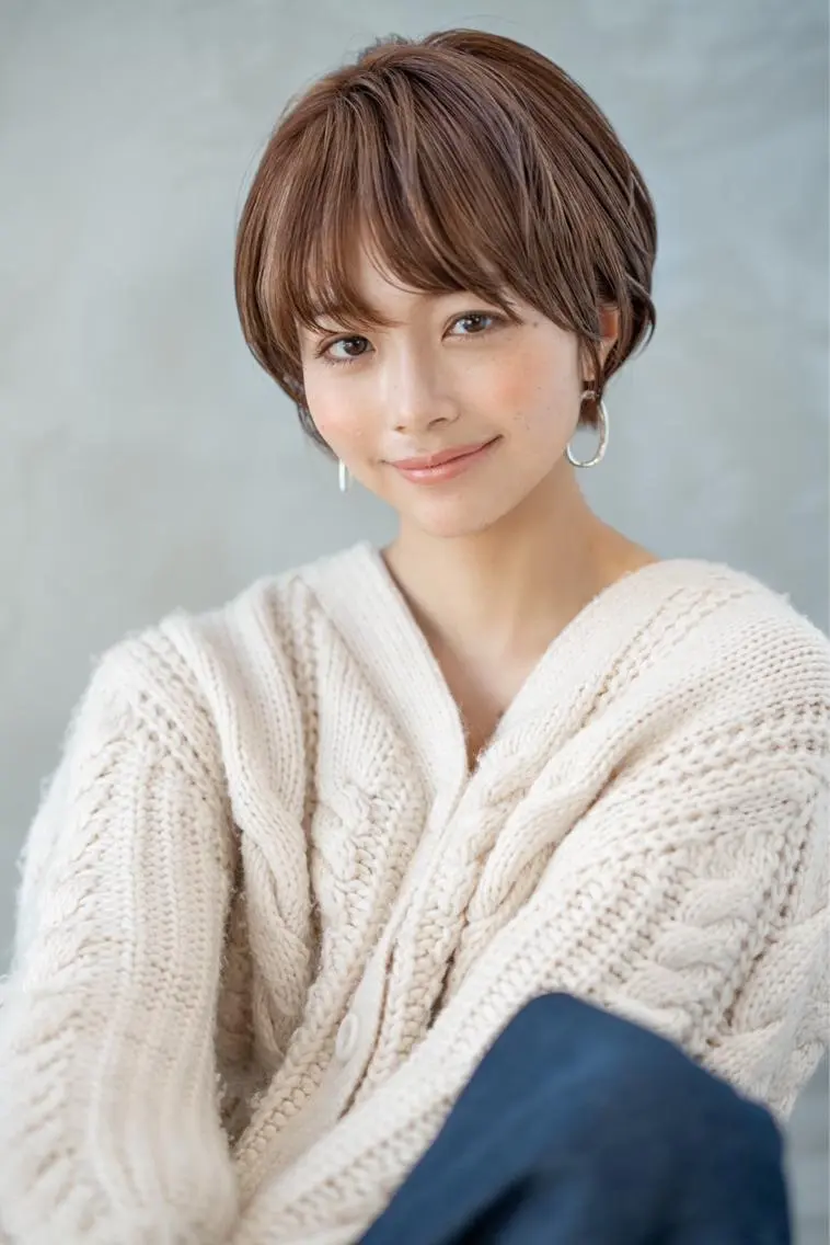 ショート カラー カット ヘアカラー トリートメント 🉐レイヤー/塩見 弘樹🉐渋谷のヘアスタイル