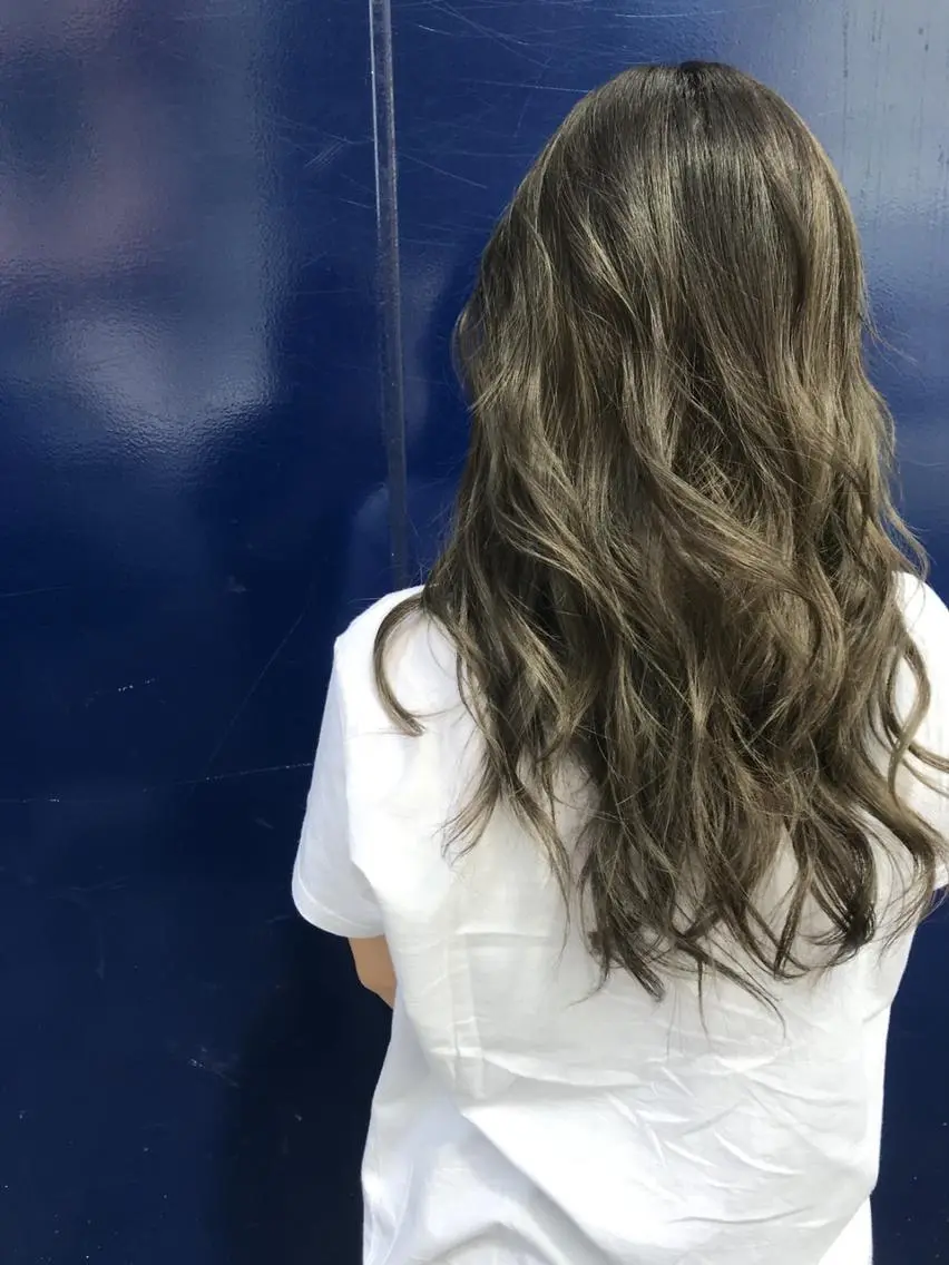 カラー ヘアアレンジ 大阪レミーエクステ チビ編み込みのヘアスタイル