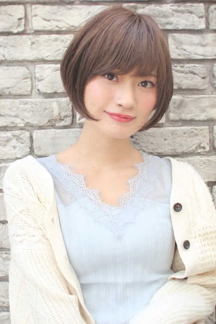 ショート カラー 羽田 ひろむのヘアスタイル
