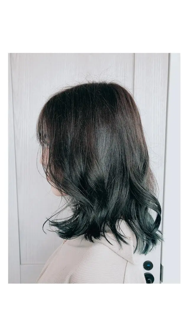 セミロング カット ヘアカラー hair salon FAWN🦌のヘアスタイル