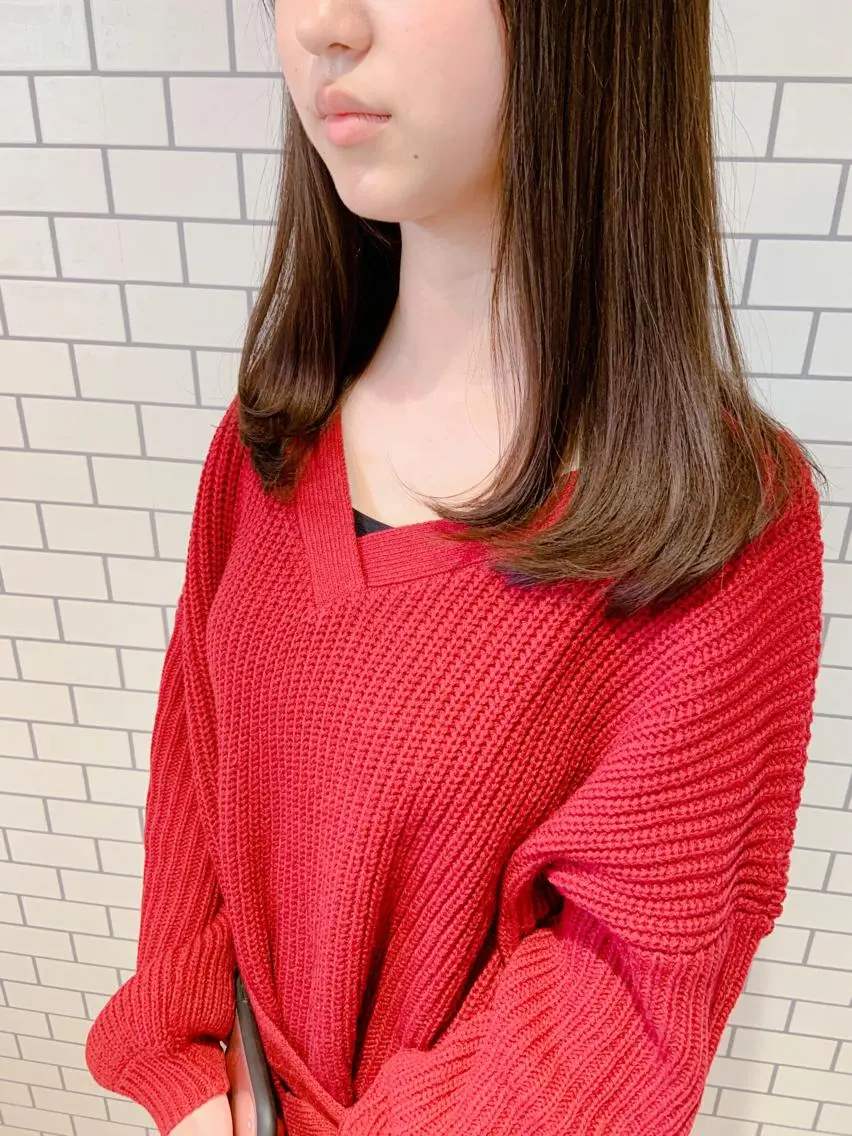 ロング カラー 韓国hair🦋 Nanaのヘアスタイル
