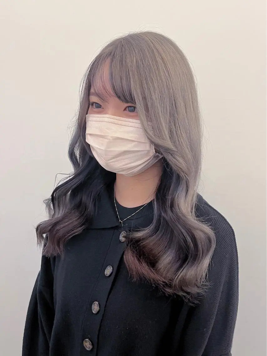 カラー ヘアカラー 髪質改善ケア🤍小川 友香のヘアスタイル
