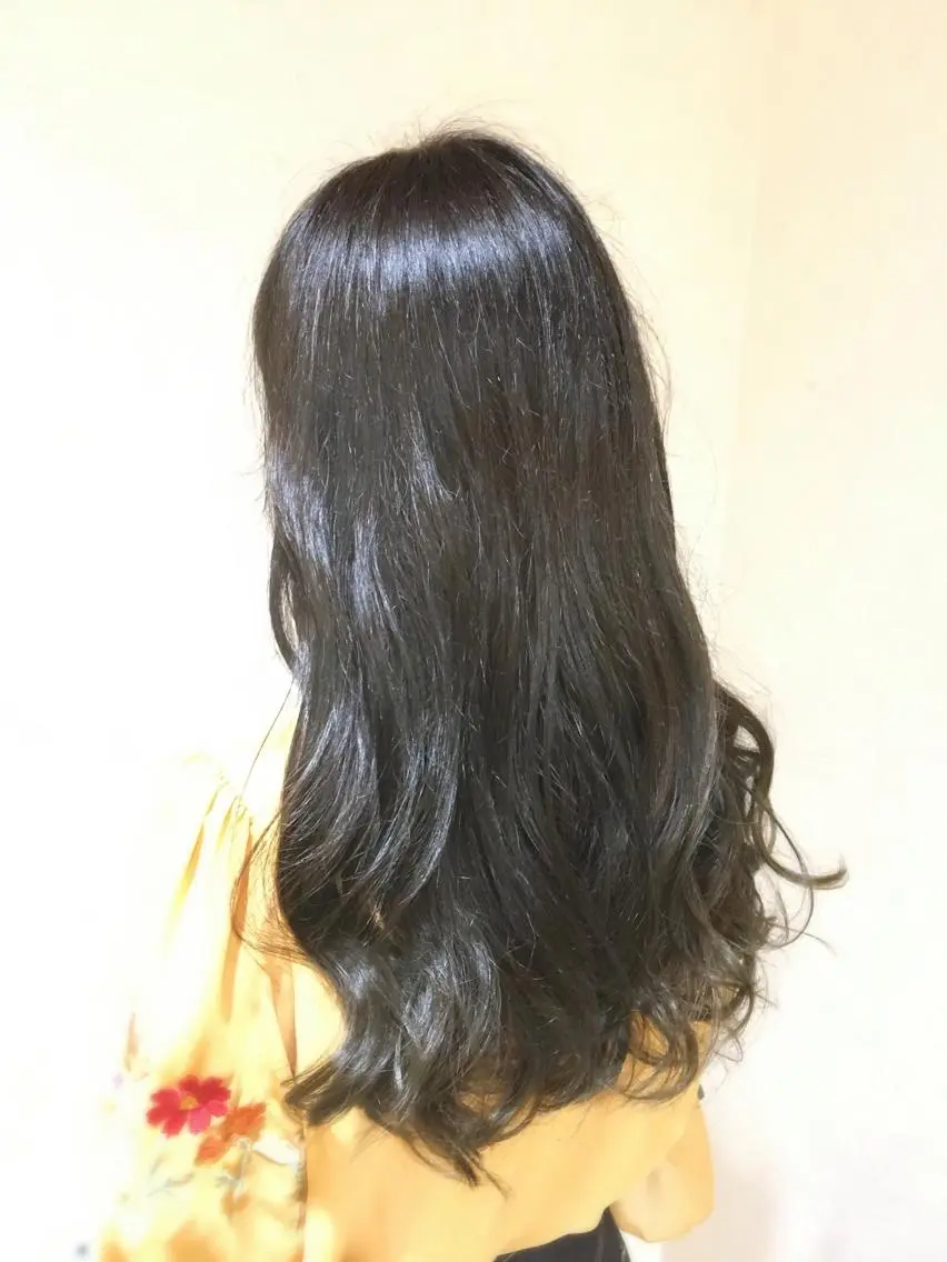 ロング カラー グレージュ ミント ロング タワラ　ソウタ Directorのヘアスタイル