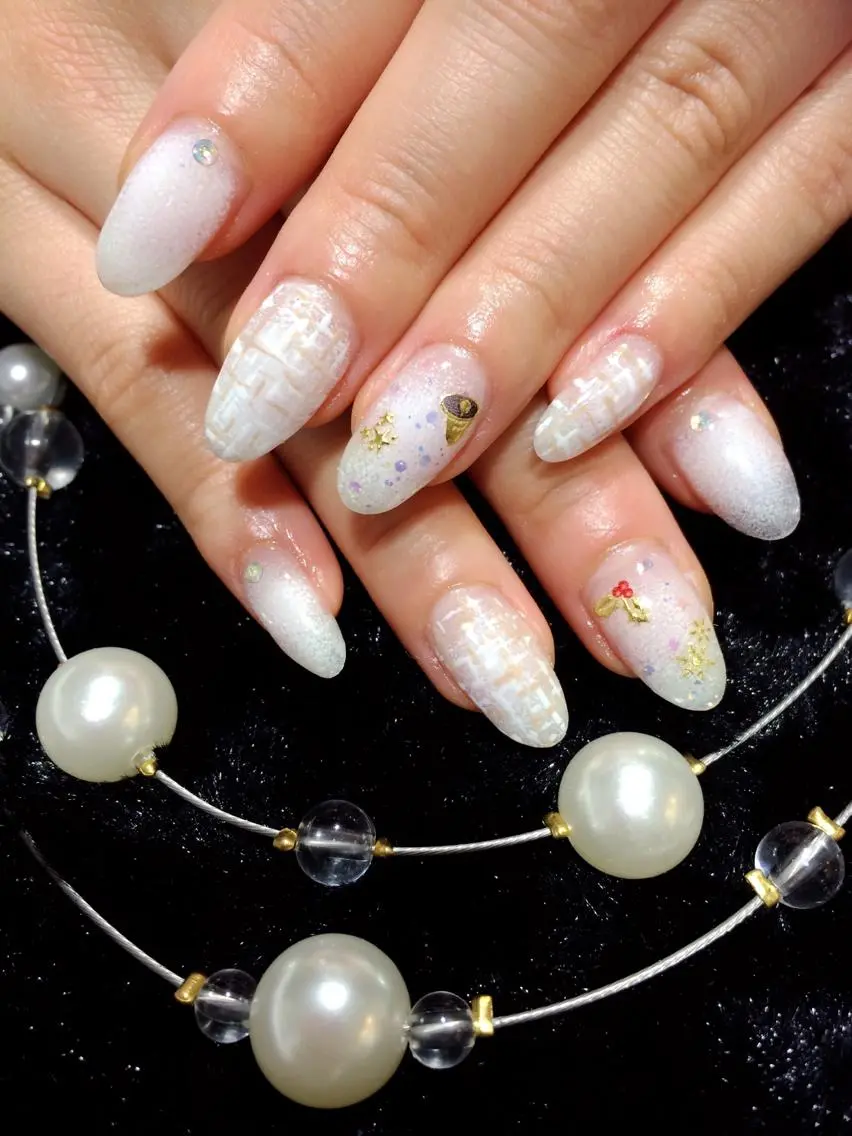 ネイル 冬ネイル クリスマス MyurioNail みわこのネイルデザイン