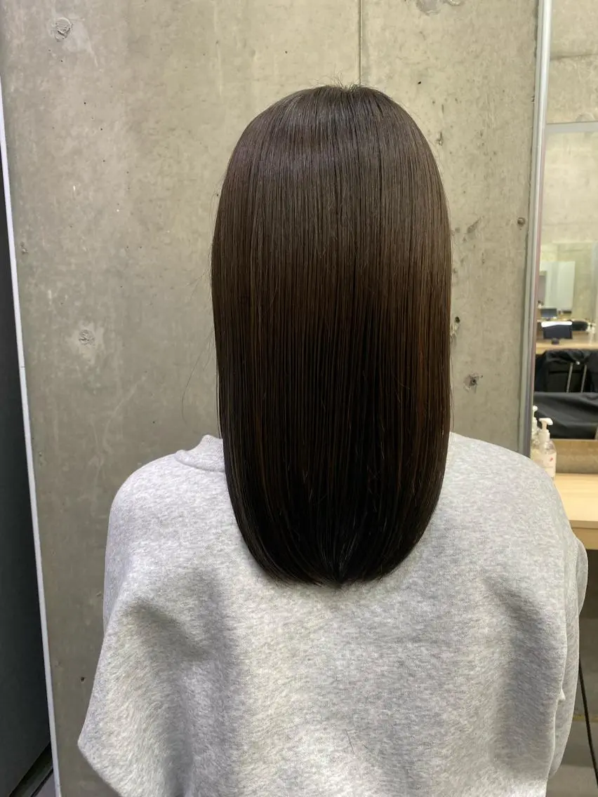 セミロング カット ヘアカラー 🟠soLo🟠染谷 駿介🟠髪質改善🟠のヘアスタイル