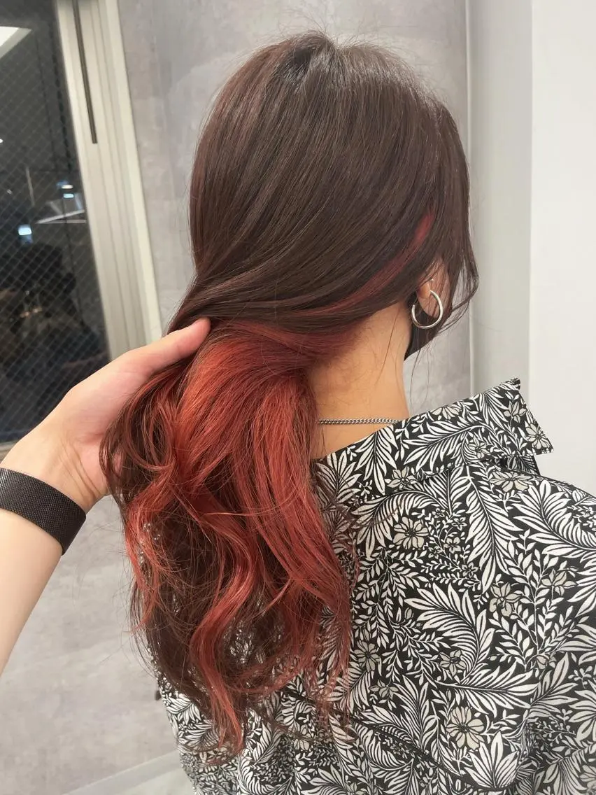 ロング ヘアカラー Loob.TOKYO MIYA🌈のヘアスタイル