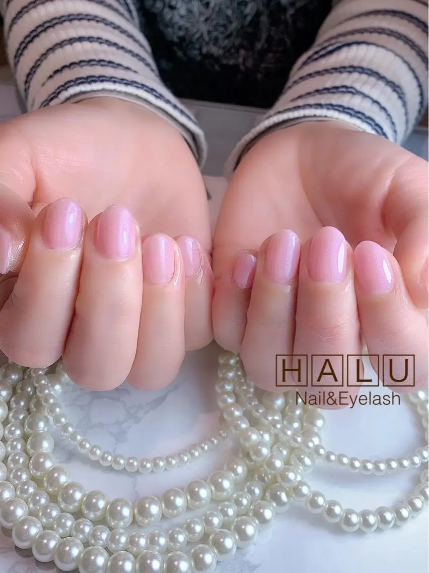 ネイル ラメ(グリッター) HALU ハルのネイルデザイン