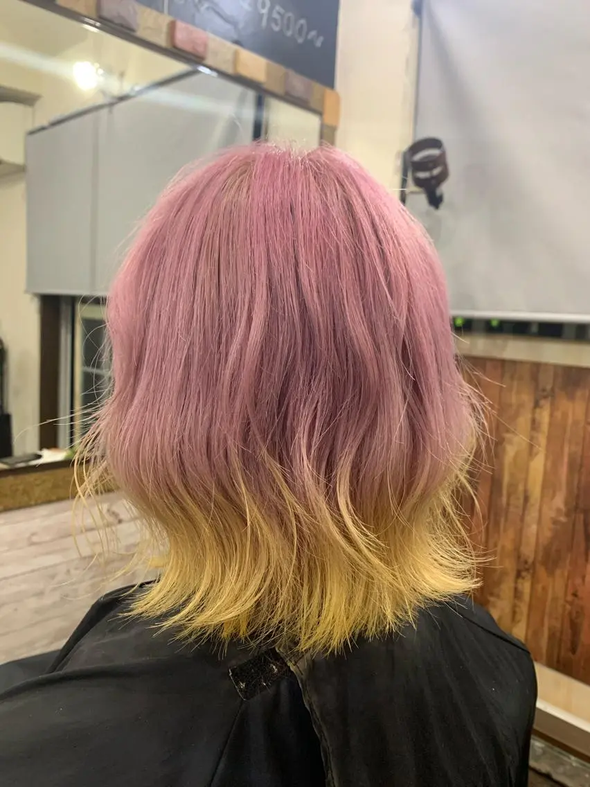 カラー ヘアカラー 渡辺 健太のヘアスタイル