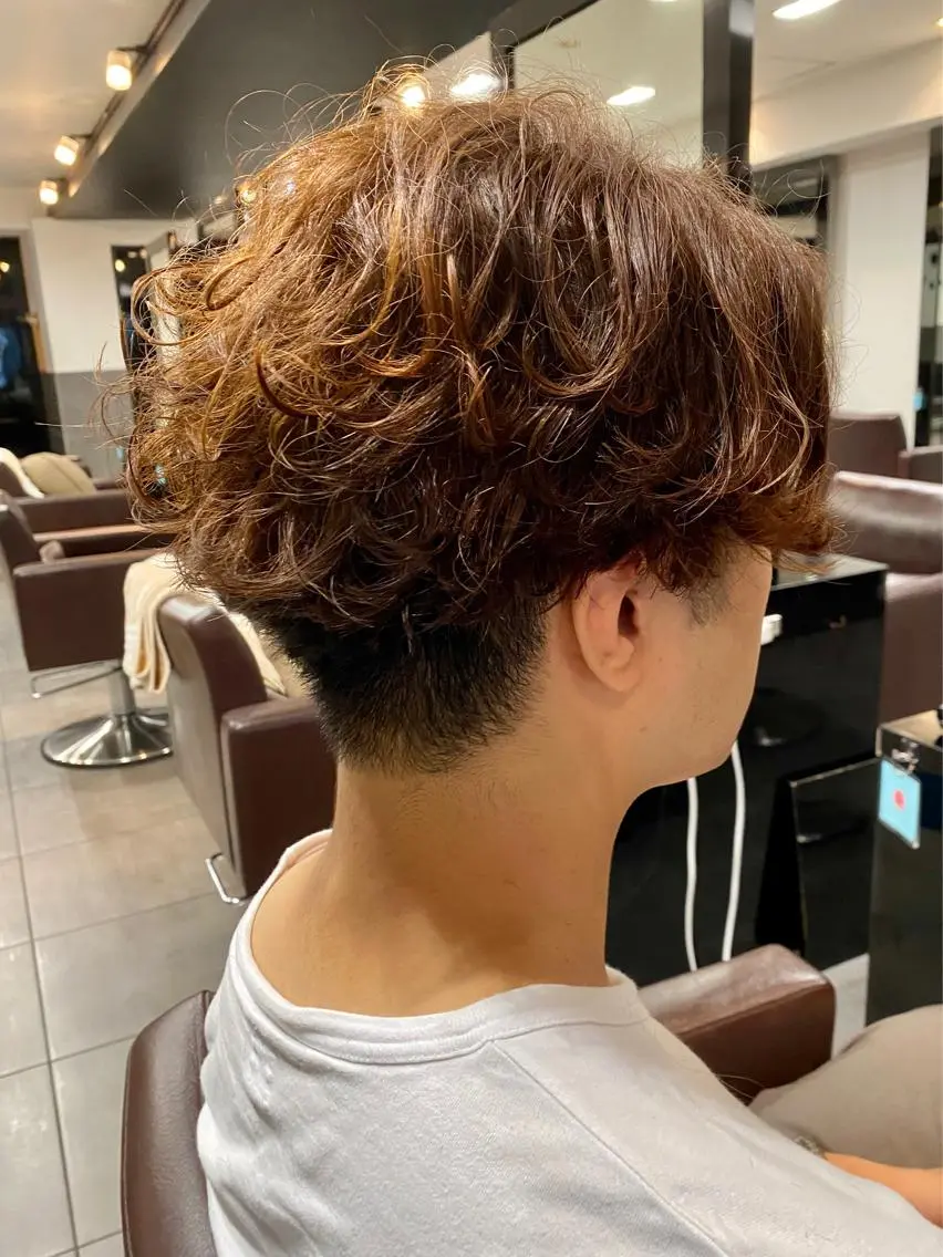カラー メンズ カット ヘアカラー ⭕️メンズパーマ⭕️ 山口 裕太郎のヘアスタイル