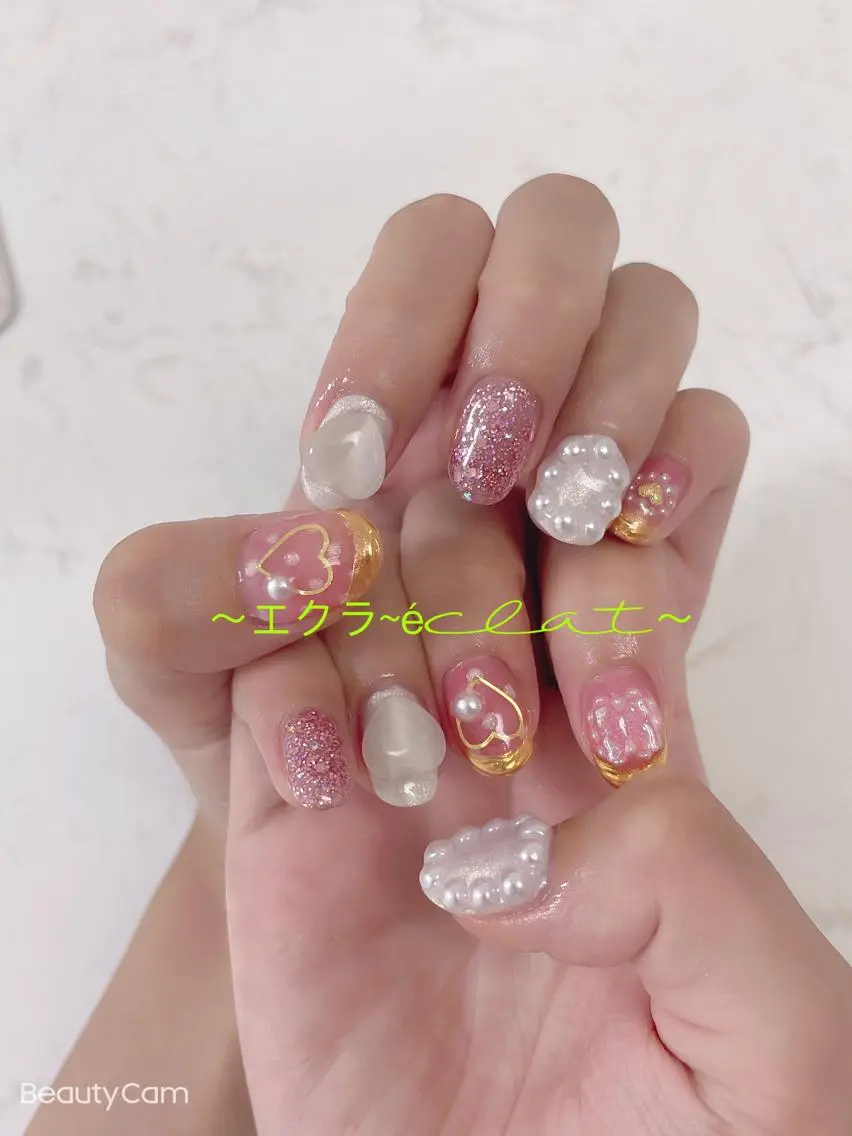 ネイル ハンドネイル ハンドケア ネイルサロンエクラ 🫧Shizukaのネイルデザイン