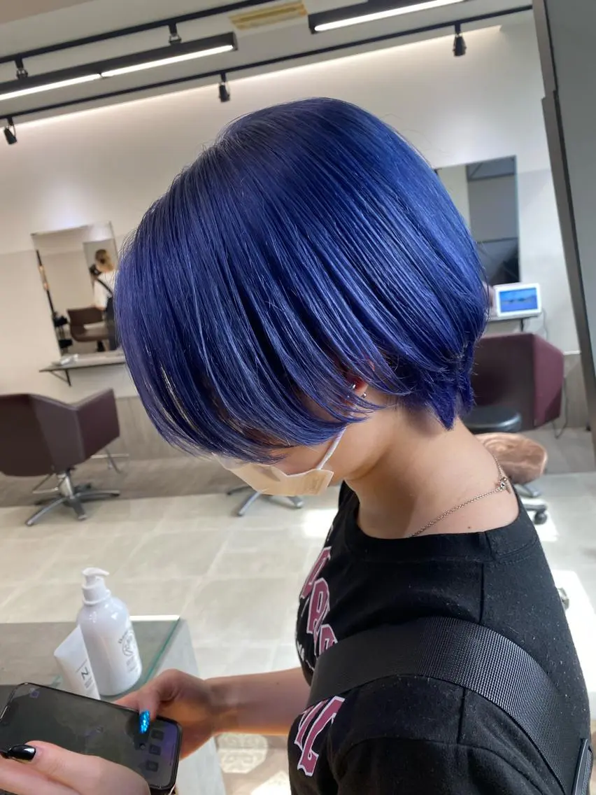 ショート カラー jill by gisel＿のヘアスタイル
