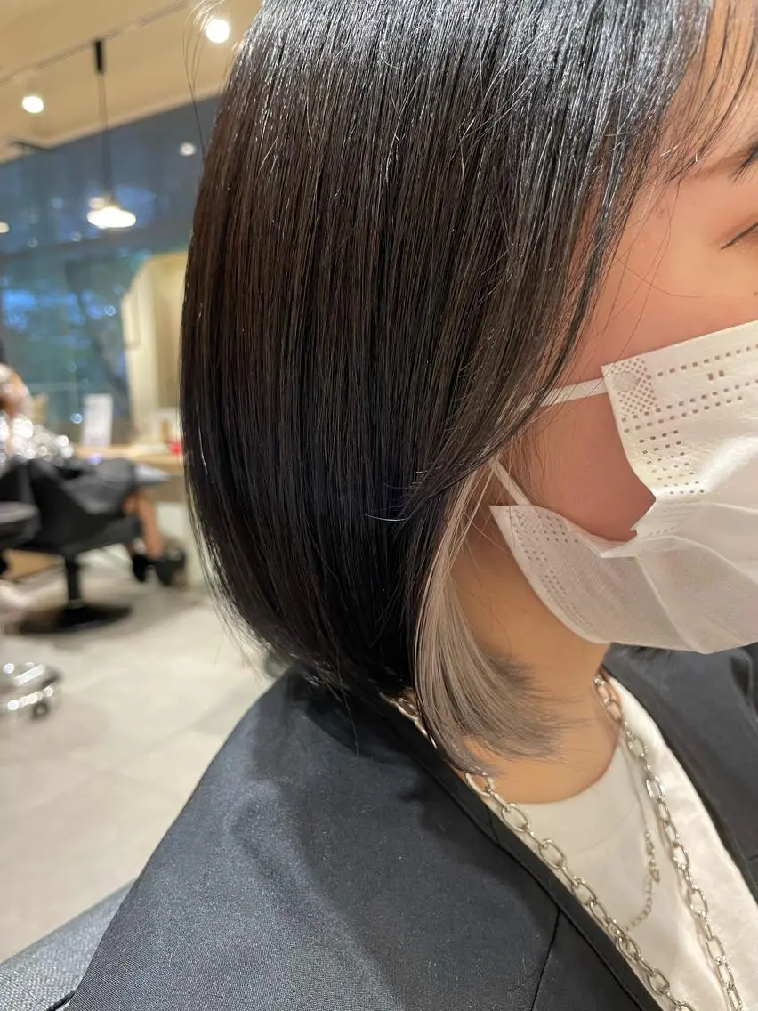 ショート カラー 髪質改善✨艶髪 韓国ヘア　池内 祐樹のヘアスタイル