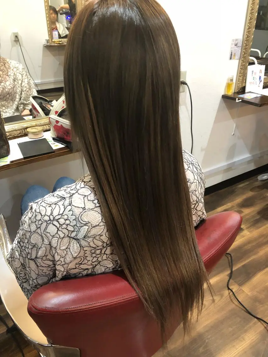 ミディアム プルエクステ エクステ ヘアカラー エクステ Wakita Masakiのヘアスタイル